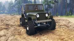 Jeep Willys 1963 para Spin Tires