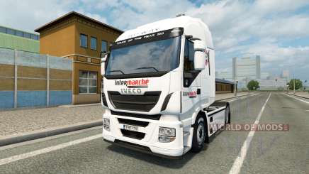 Pele Intermarket no caminhão Iveco para Euro Truck Simulator 2