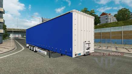 Cortina semi-reboque para Euro Truck Simulator 2