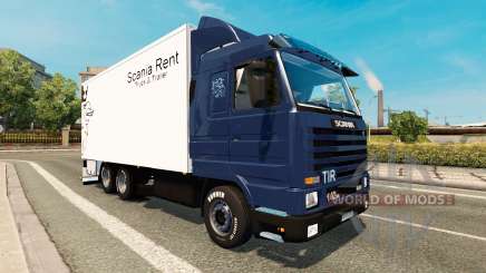 Скин Scania Alugar на Scania 143M BDF para Euro Truck Simulator 2