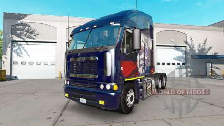 Pele Putin no caminhão Freightliner Argosy para American Truck Simulator