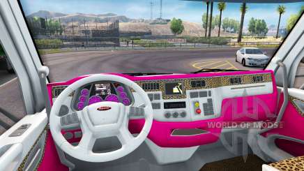 A pele da Menina Edição Peterbilt trator para American Truck Simulator