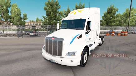 Pele Wallmart para o caminhão Peterbilt para American Truck Simulator