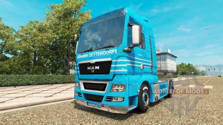 Pele Detten Johann Dorfer v1.1 para o trator HOMEM para Euro Truck Simulator 2