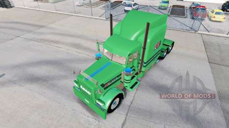 Pele A. J. Lopez para o caminhão Peterbilt 389 para American Truck Simulator