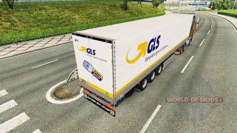 Independente GLS trailer para Euro Truck Simulator 2