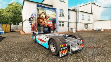 Pele Carros v2.0 truck DAF para Euro Truck Simulator 2