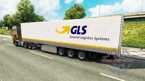 Independente GLS trailer para Euro Truck Simulator 2