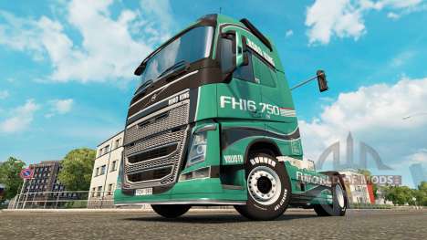 Estrada do Rei pele para a Volvo caminhões para Euro Truck Simulator 2