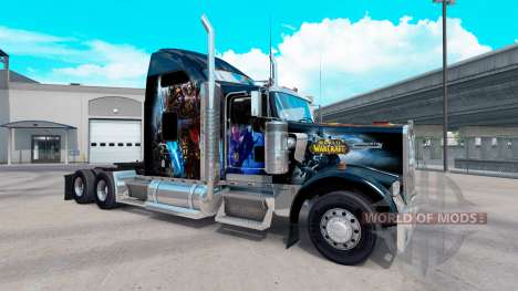 Pele de World of Warcraft no caminhão Kenworth W para American Truck Simulator
