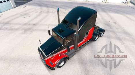 Pele Listras v3.0 trator Kenworth T800 para American Truck Simulator