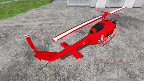 Bell UH-1D [sapeurs pompiers] para Farming Simulator 2015