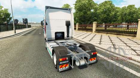Collin IronMan pele para caminhões DAF para Euro Truck Simulator 2