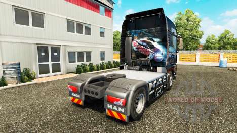 Pele De need for Speed Carbon para trator HOMEM para Euro Truck Simulator 2