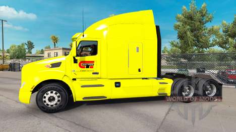 Central de Transporte de pele para o caminhão Pe para American Truck Simulator