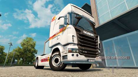 A Iberia pele para o Scania truck para Euro Truck Simulator 2