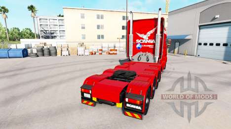 A. Krabbendam pele para caminhão Scania T para American Truck Simulator