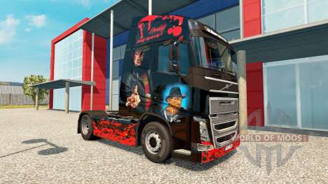 Freddy Krueger pele para a Volvo caminhões para Euro Truck Simulator 2
