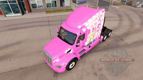 Sakura pele para o caminhão Peterbilt para American Truck Simulator