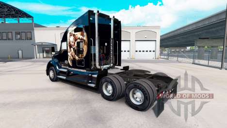 Pele Himera em um Kenworth trator para American Truck Simulator