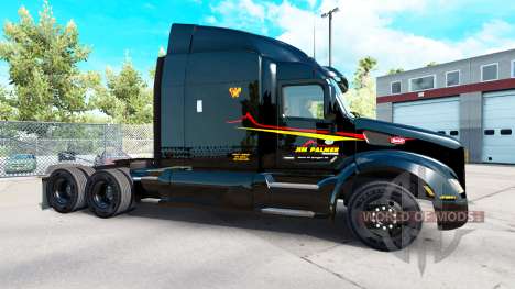 Jim Palmer pele para o caminhão Peterbilt para American Truck Simulator