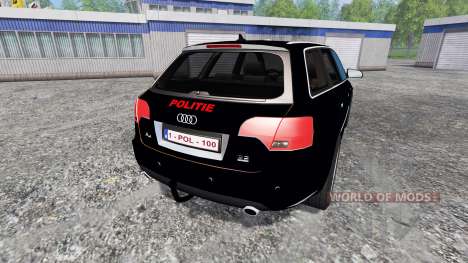 Audi A4 Police v1.1 para Farming Simulator 2015