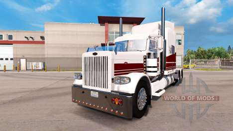 Costa oeste da pele para o caminhão Peterbilt 38 para American Truck Simulator