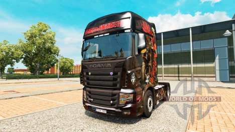 Pele Sons of Anarchy no trator Scania R700 para Euro Truck Simulator 2