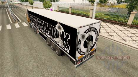 Pele Pirotecnia no trailer para Euro Truck Simulator 2