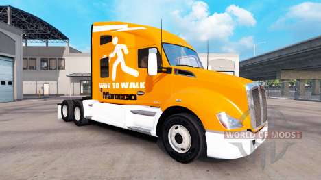 Pele Wok Para Andar em um Kenworth trator para American Truck Simulator