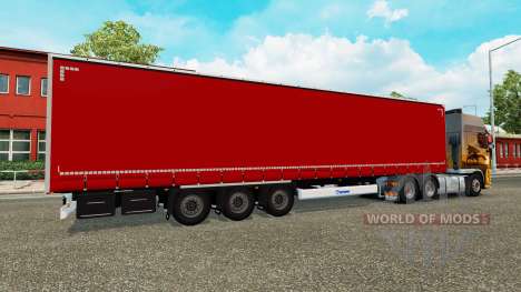 Reboque Krone cortina para Euro Truck Simulator 2
