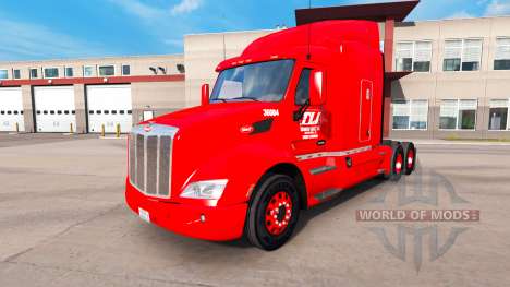 Pele Transco Linhas de caminhões e Peterbilt Ken para American Truck Simulator