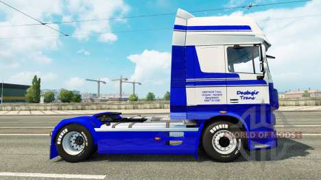Dastagir TRANS pele para caminhões DAF para Euro Truck Simulator 2