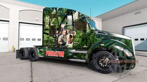 Predador pele para o Peterbilt e Kenworth trator para American Truck Simulator