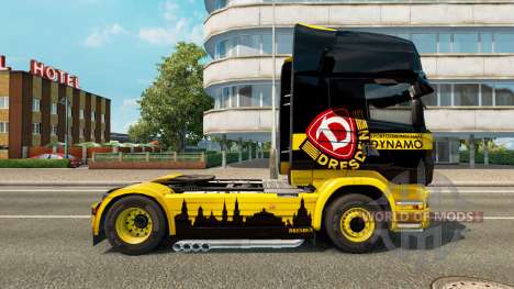 Dynamo Dresden pele para o Scania truck para Euro Truck Simulator 2