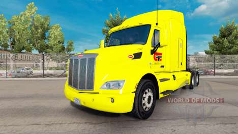 Central de Transporte de pele para o caminhão Pe para American Truck Simulator
