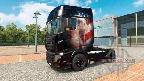 Uma coleção de skins para Scania caminhão R700 para Euro Truck Simulator 2