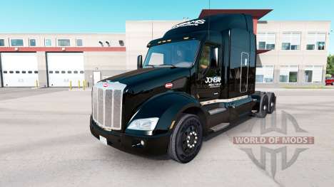 JonBams pele para o caminhão Peterbilt para American Truck Simulator