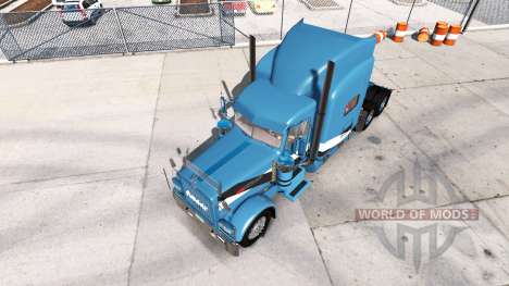 2Tone pele para o caminhão Peterbilt 389 para American Truck Simulator