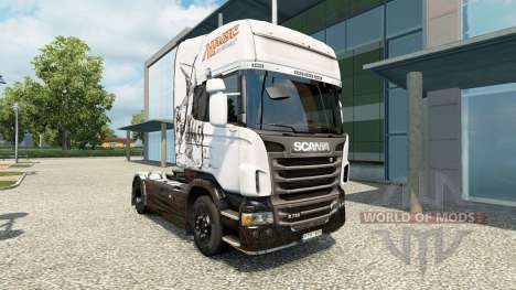O Magic skin para o Scania truck para Euro Truck Simulator 2