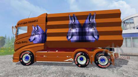 Scania R1000 [tipper] para Farming Simulator 2015