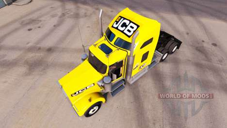 Pele JCB trator Kenworth W900 para American Truck Simulator