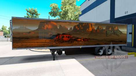 A pele do Oeste Selvagem para o trailer para American Truck Simulator