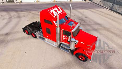 Pele Transco Linhas de caminhões e Peterbilt Ken para American Truck Simulator