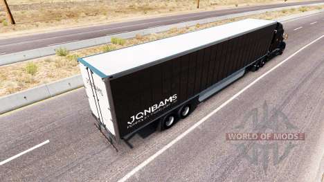 JonBams pele para o caminhão Peterbilt para American Truck Simulator