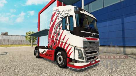 A pele de Leão para a Volvo caminhões para Euro Truck Simulator 2
