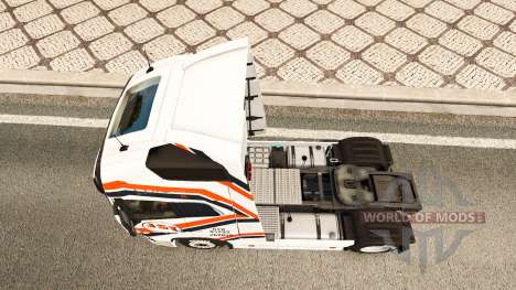 JST Serviços de pele para a Volvo caminhões para Euro Truck Simulator 2
