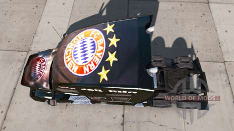 A pele do FC Bayern München, em um Kenworth trat para American Truck Simulator