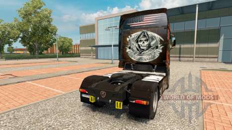 Pele Sons of Anarchy no trator Scania R700 para Euro Truck Simulator 2