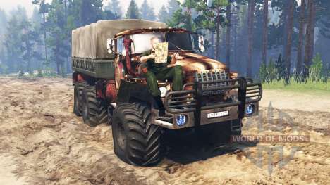 Ural-4320 para Spin Tires